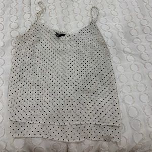 Polka dot tank top